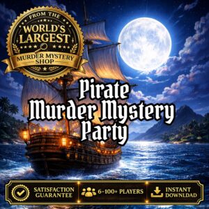 Pirate Murder Mystery Party Kit