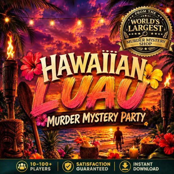 Tiki Murder Mystery Party | Tropical Murder Mystery Party