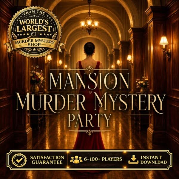 Manor Murder Mystery Party Game | Country Estate Dinner Party