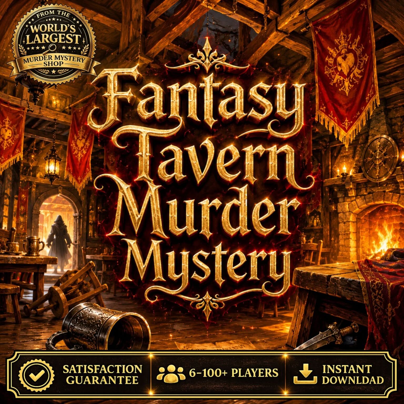 Fantasy Murder Mystery Party Game | Adventurer’s Guild Tavern
