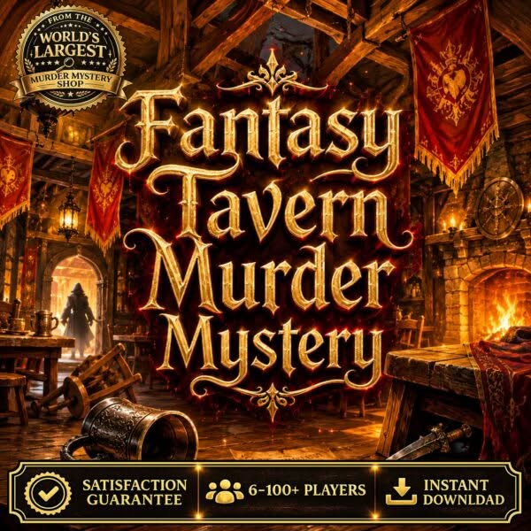 Fantasy Murder Mystery Party Game | Adventurer’s Guild Tavern