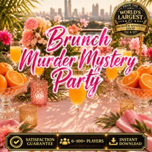 Brunch Murder Mystery Party Game for Adults