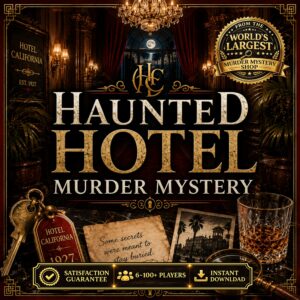 Halloween Murder Mystery Party Game: The Haunted Hotel Mystery