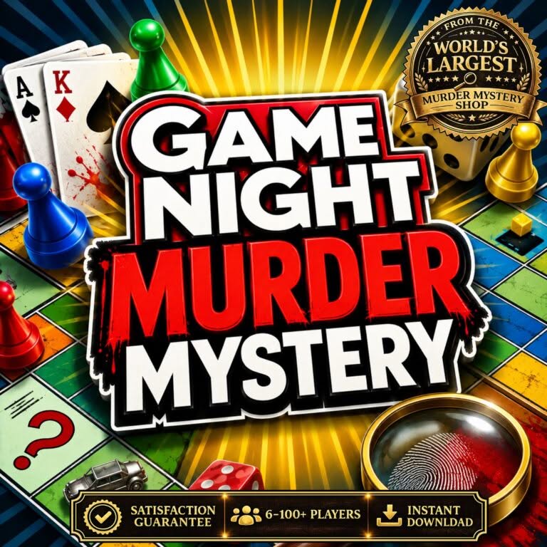 Game Night Murder Mystery Game