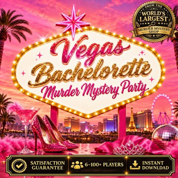 Vegas Bachelorette Murder Mystery Game