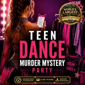Dance Murder Mystery Party Kit for Teens & Tweens