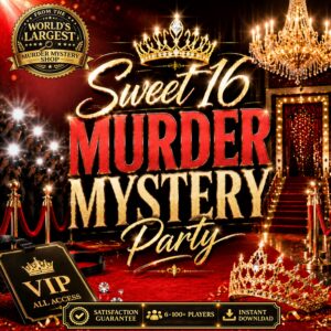 Sweet 16 Murder Mystery Party Game