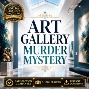 Art Gallery Murder Mystery Game