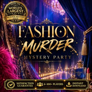 Fashion Show Murder Mystery Party Game