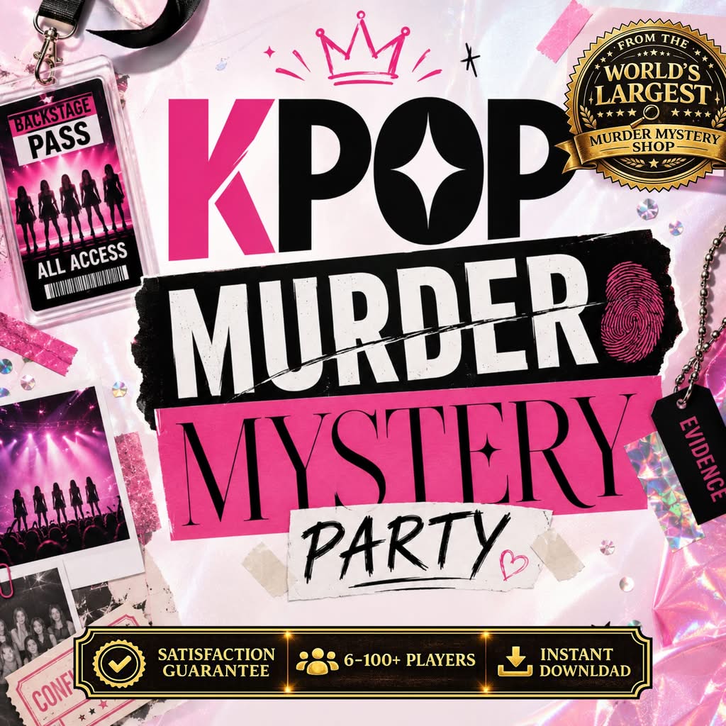 K-Pop Murder Mystery Party Game