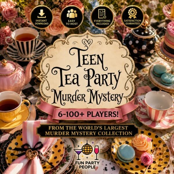 teen tea party murder mystery