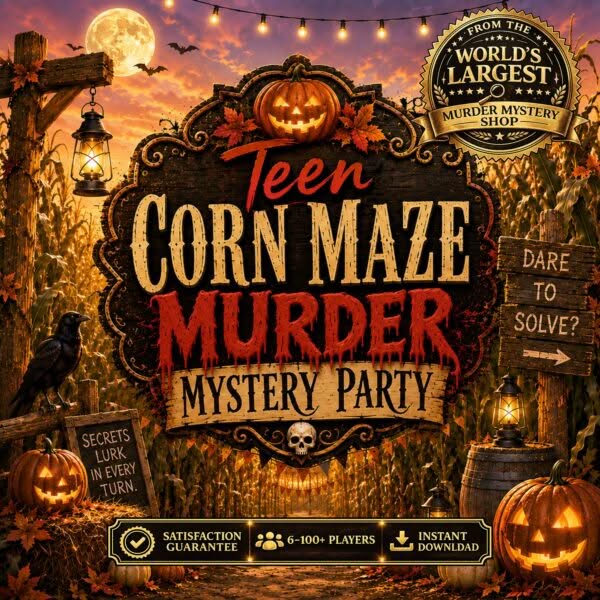 Halloween Murder Mystery Game for Teens