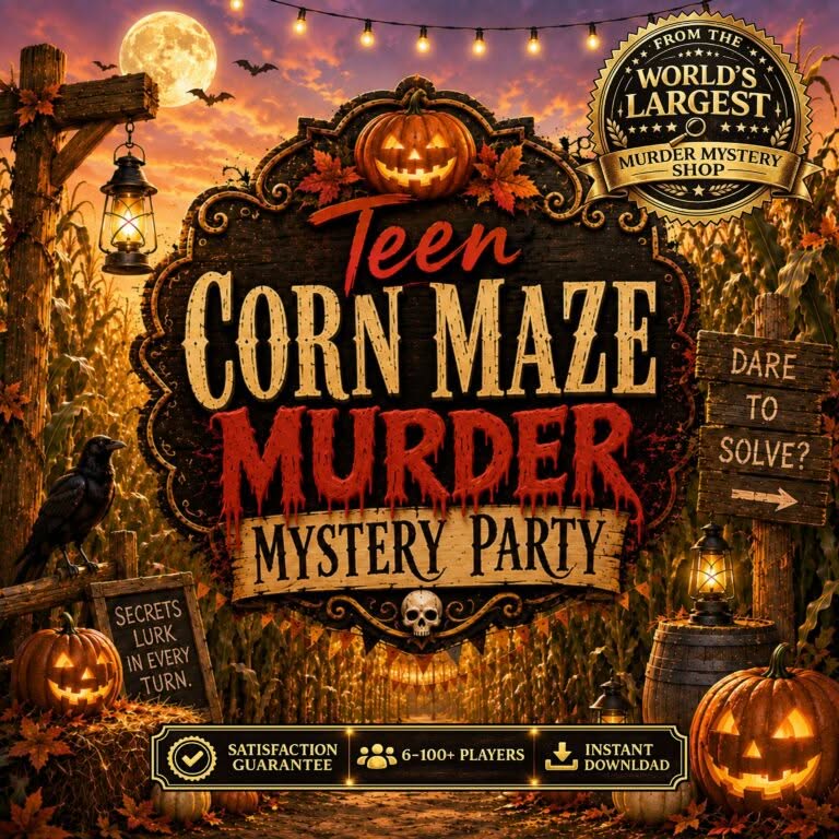 Halloween Murder Mystery Game for Teens