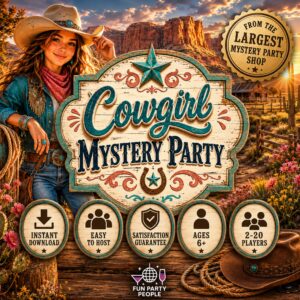 cowgirl mystery party