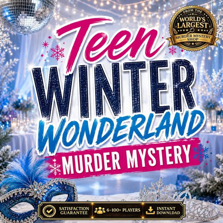 Winter Wonderland Murder Mystery Party for Teens