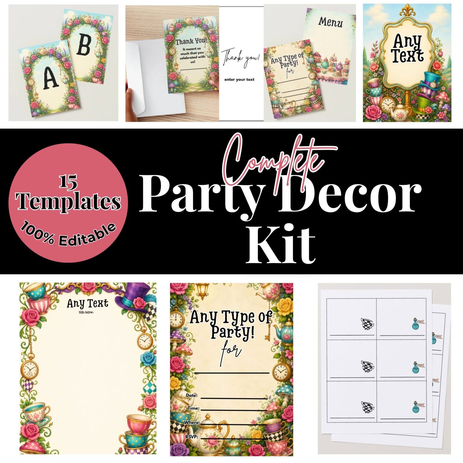 Tea Party Decor