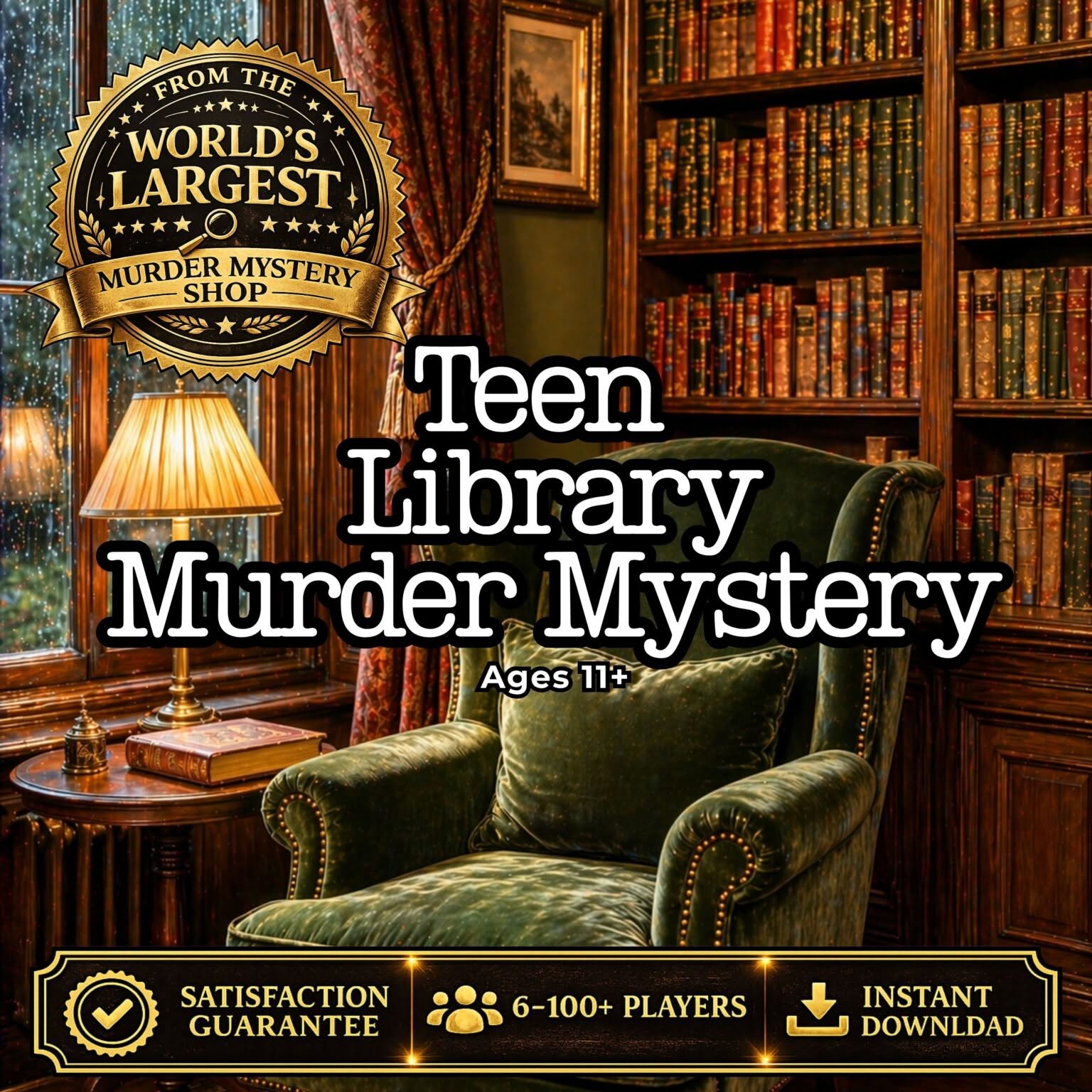 TEEN LIBRARY MURDER MYSTERY