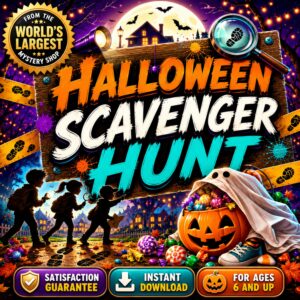halloween scavenger hunt party