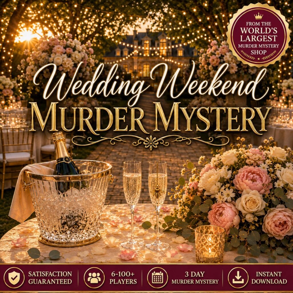 Wedding Weekend Murder Mystery Game | 3 Day Game
