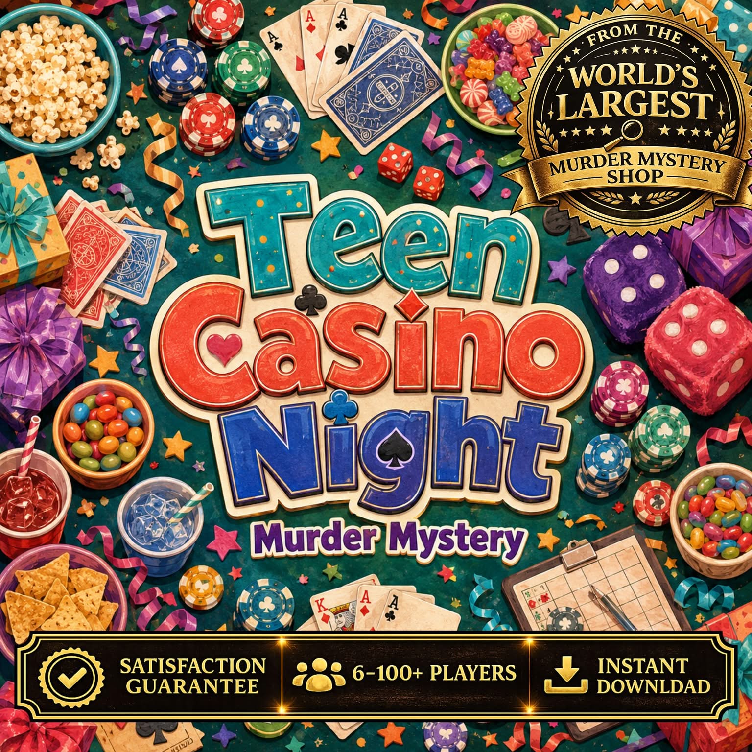 teen casino murder mystery