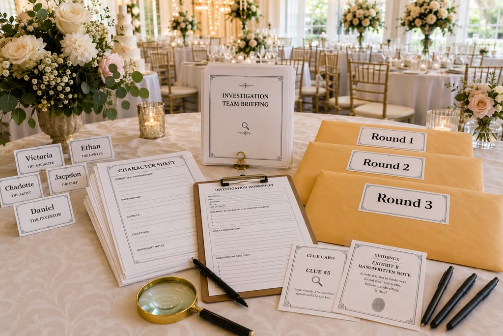 How to Throw a Murder Mystery Party for a Large Group