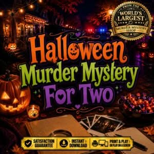 Halloween Murder Mystery Game for Couples
