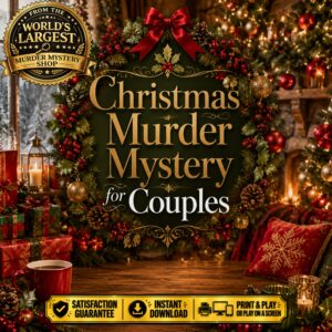Christmas Murder Mystery Game for Couples