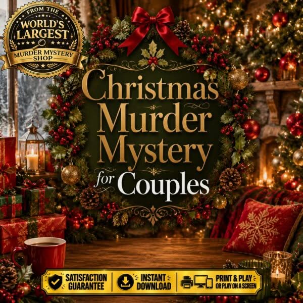 Christmas Murder Mystery Game for Couples