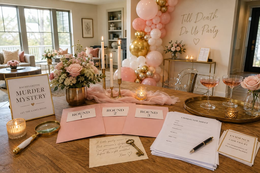 Bachelorette Murder Mystery Games