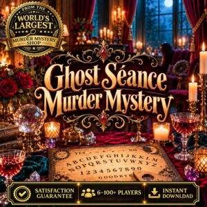Ghost Séance Murder Mystery | Paranormal Investigation Party Game for Adults