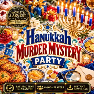 Hanukkah Family Party Game for Adults, Teens, Families & Groups